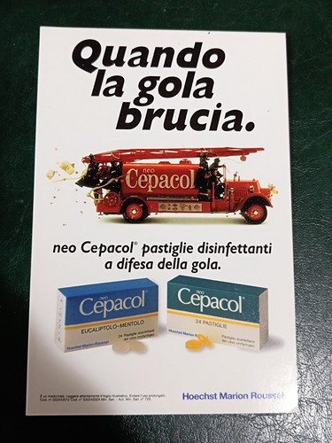 Cartolina pubblicitaria - cartolina,
