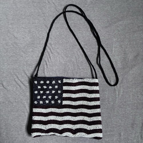 Borsa tracolla con perline - tracolla,