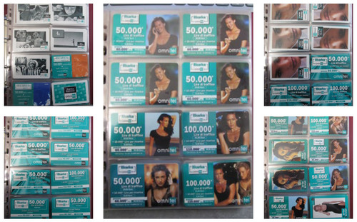 Album con 113 ricariche - album,