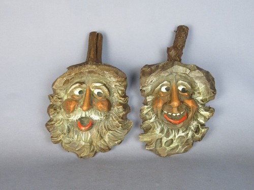 Coppia maschere sarde - coppia, da