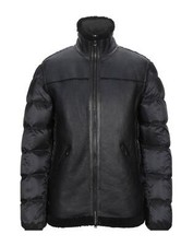 Giacca in pelle piuma d'oca