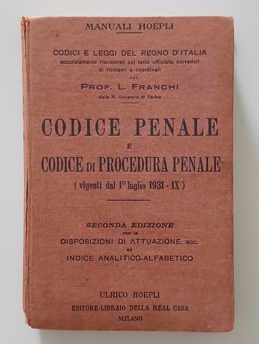 Hoepli manuale - 36,