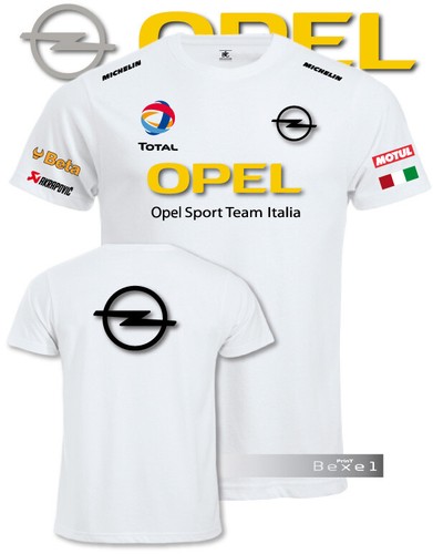 Shirt printed opel racing - t,