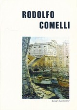Depliant (2) Galleria Arte RODOLFO COMELLI PIttore Dipinti Paesaggi Genova Nervi