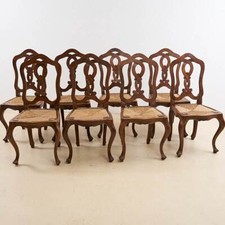 sedie antiche in legno con