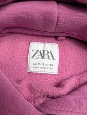 Felpa con cappuccio Zara rosa