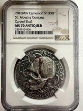 NGC MS70 Camerun 2018 San