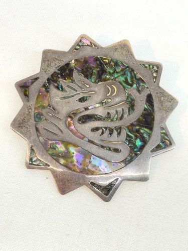 Spilla ciondolo taxco argento - spilla,