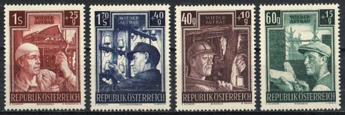 Francobollo austria b273 b276 - francobollo,