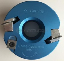 TESTA PORTACOLTELLI PER FRESA TOUPIE COMBINATA SENZA LIMITATORI 100X50X35 MM