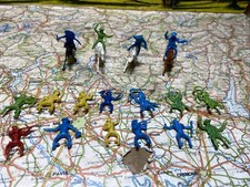 Piccolo Lotto Soldatini Baravelli Anni 70 Scala HO ‘western ‘