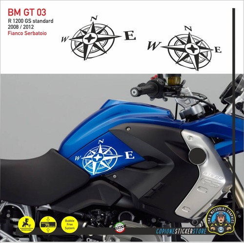 Adesivi fianco serbatoio moto - fianco,