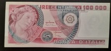 100000 LIRE BOTTICELLI