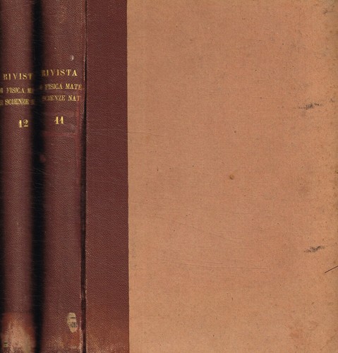 Rivista fisica matematica - di,