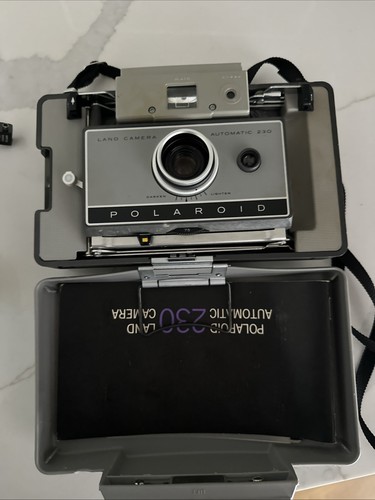 Vintage polaroid 230 automatic - vintage,