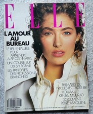 French Elle Jun.1988 Cover