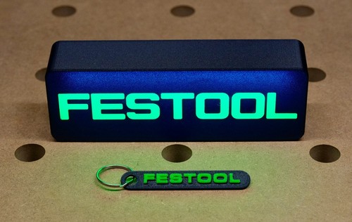 Festool led sign plus keychain - sign,