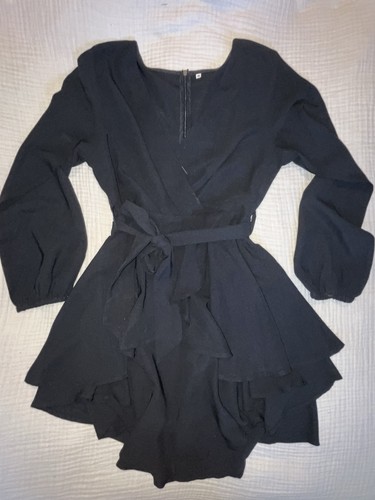 Abito donna nero tinta - , unita