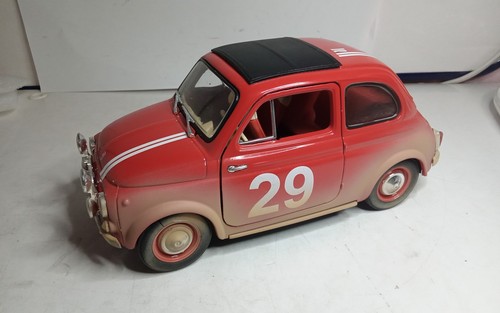 Solido fiat 500 rallye - 1/18,