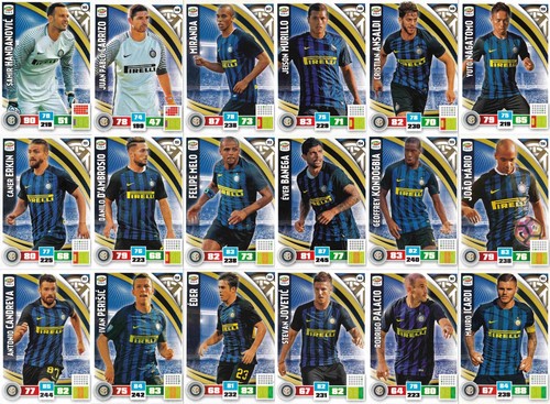 Cards inter calciatori - inter,