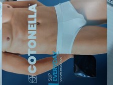 6 SLIP Uomo AU424 Cotonella in cotone elasticizzato Elastico Ribattuto