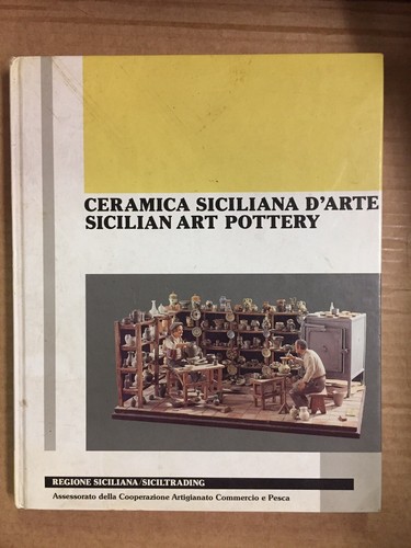 Ceramica siciliana arte - siciliana, d'arte