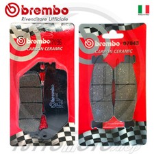 Pastiglie freno brembo carbon - pastiglie,