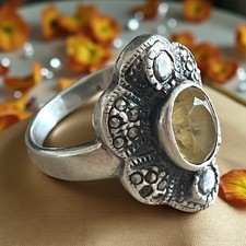 Anello Argento Marcasiti E