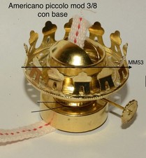Bruciatore per lume antichi - bruciatore,