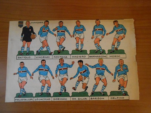 Sampdoria formazione anni - sampdoria, 60