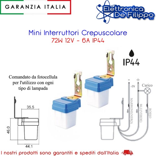 Mini interruttori crepuscolare - interruttori,