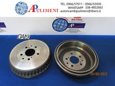 BTT10 801205 801210 COPPIA TAMBURI FRENO POSTERIORE PER TOYOTA HILUX V 2.4 D 4WD