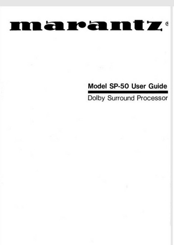 Processore dolby surround - dolby,