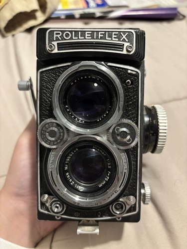 Rolleiflex tlr fotocamera - tlr,