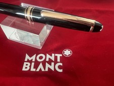 🔴 MONTBLANC penna sfera Meisterstück Classica profili oro rosa garanzia NOS