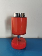 Accendino da tavolo vintage rosso, produttore Sarome, giappone (Tokyo) anni '70