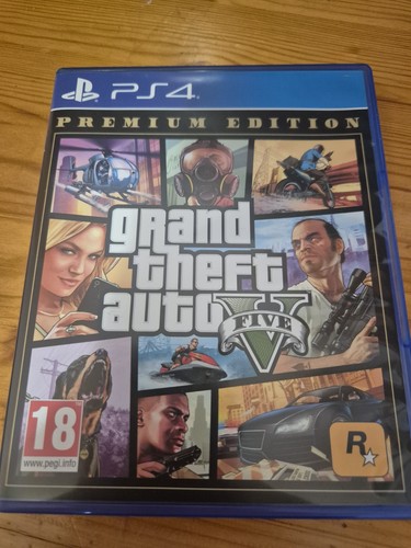 Custodia gioco vuota gta ps4 - gta, v
