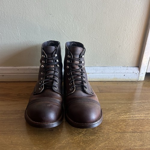 Scarpe red wing iron ranger - red,