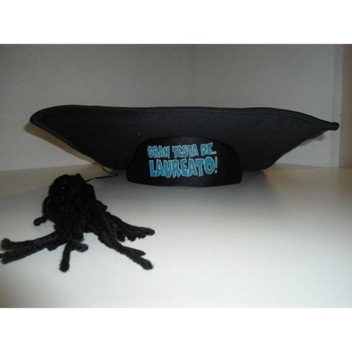 Cappello laurea gadget tocco - cappello,