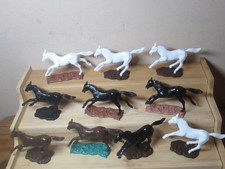 Vintage 1980 Timpo putrelle in plastica superba forma 1/32 per indiani, cowboy ecc