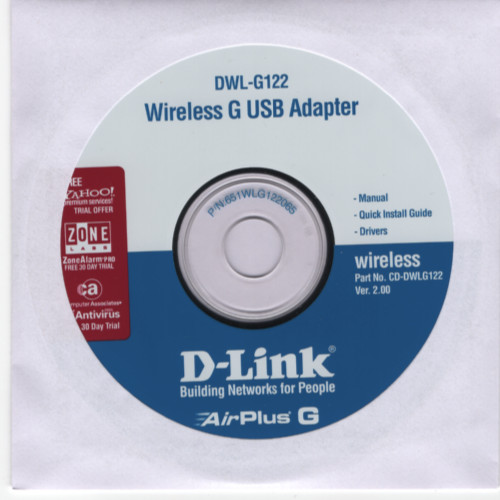 Link dwl g122 - dwl-g122, airplus