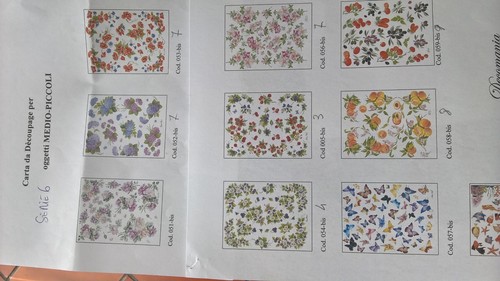 Carta decoupage serie - serie, 6