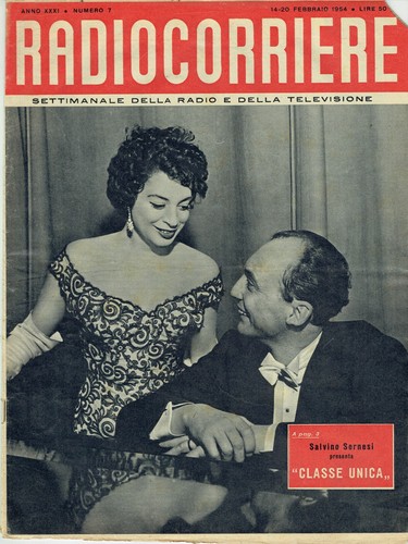 Radio corriere 1954 katyna - radio,