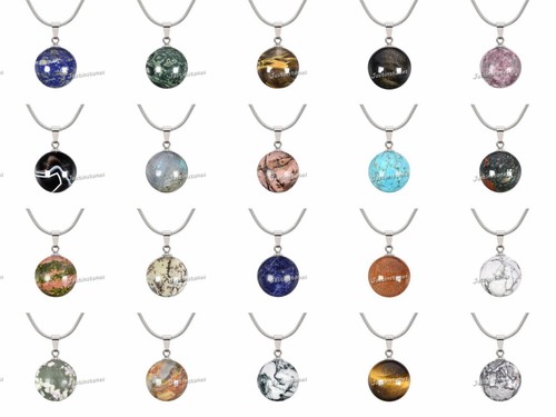 Collana con ciondolo - , sfera