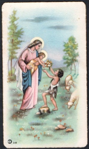 Santino antico madonna - de,