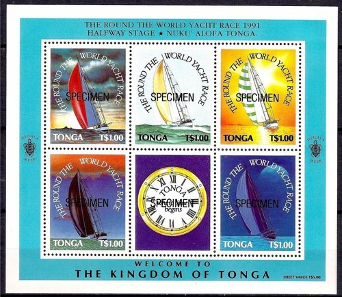 Tonga 1991 mondo - tonga, race