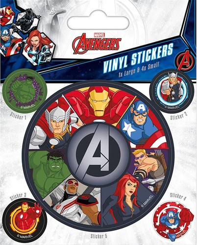 Adesivi marvel avengers - adesivi,
