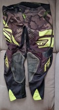 PANTALONE MOTOCROSS FLY 2.0 CAMO/NERO/GIALLO FLUO
