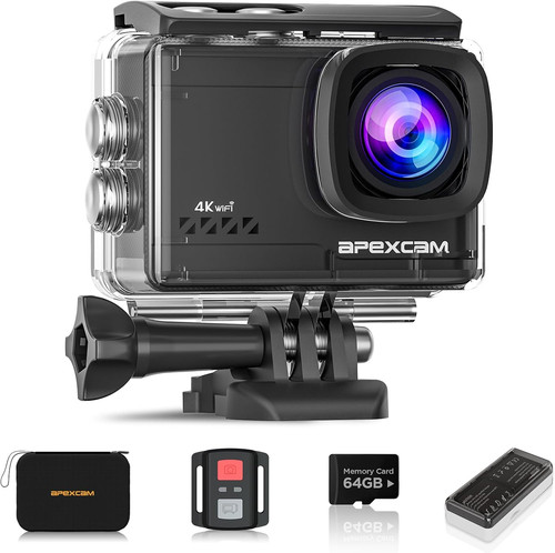 60fps eis action cam 64mp - 60fps,