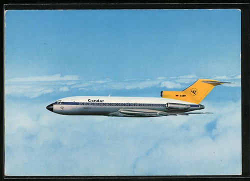 Cartolina aereo del condor - aereo,